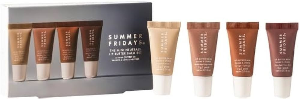 Summer Fridays The Mini Neutrals Lip Butter Balm Set | Amazon (US)