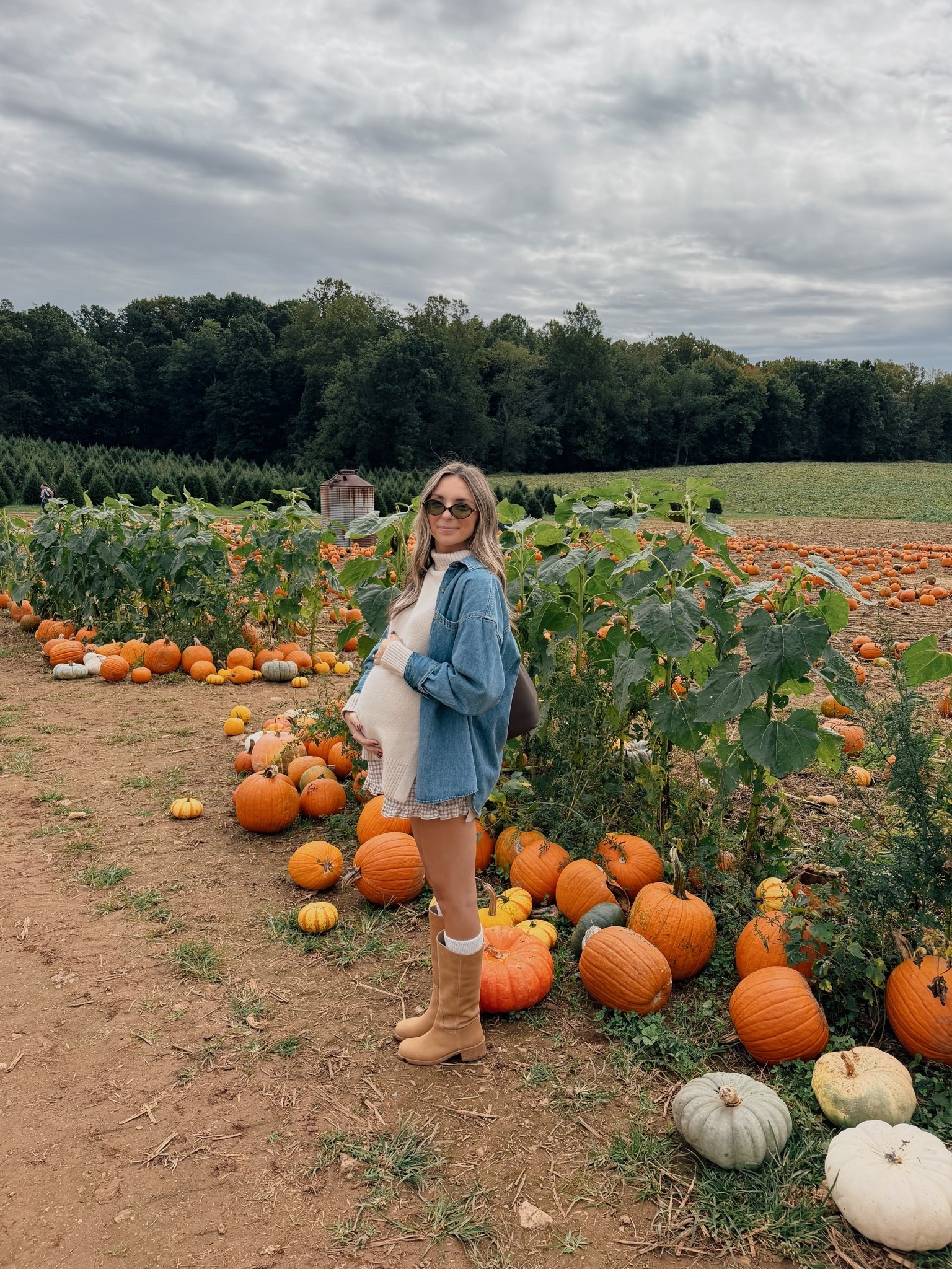 Pumpkin patch with my bump #LTKbump #fallootd #falloutfit #bumpstyle #pregnancyoutfit 

@Steve Madden US