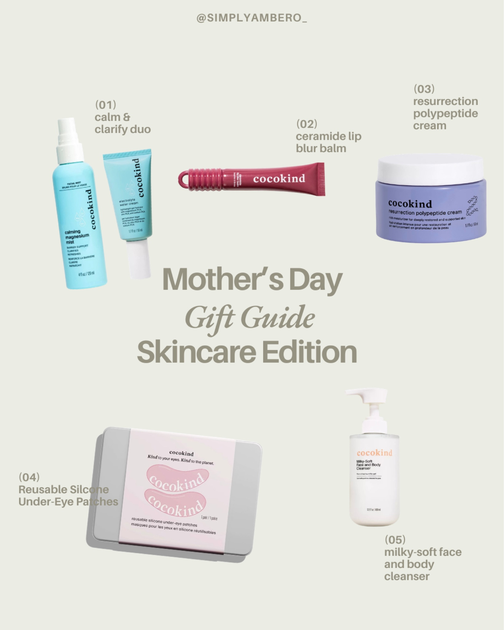 Skincare every mom wants !! Cocokind is having their Family & Friend Sale shop now for the perfect Mother’s Day Gift !!! 

#LTKselfcare #LTKMothersDay #LTKBeauty