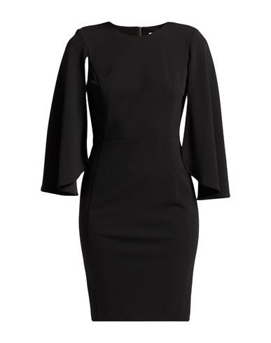 Calvin Klein Woman Mini dress Black Size 4 Polyester, Elastane | YOOX (US)