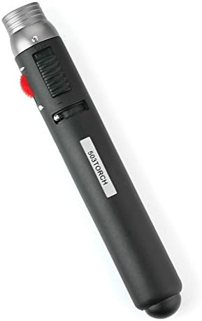 Akanbou Mini Portable Jet Pencil Pen Flame Torch Refill Butane Gas Fuel Welding Soldering Lighter | Amazon (US)