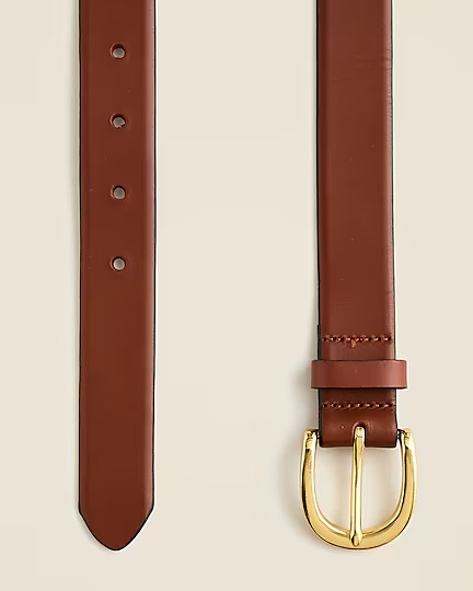 Classic belt in Italian leather | J. Crew US
