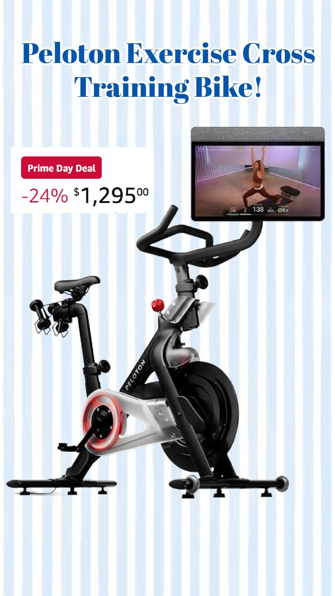 Peloton bikes on sale! 

Amazon Prime Day Deals
Prime Day Finds
Prime Day Favorites
Prime Day Must Haves
Best Prime Day Deals
Prime Day Home Deals
Prime Day Fashion Finds
Prime Day Beauty Deals
Prime Day Kitchen Finds
Prime Day Organization Finds
Prime Day Travel Essentials
Prime Day Tech Deals
Prime Day Under $25
Prime Day Under $50
Prime Day Under $100
Amazon Best Sellers
Amazon Favorites

#LTKdayinmylife #LTKfitnessgoals #LTKSaleAlert