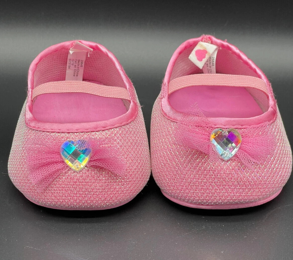Build A Bear Shoes Pink High Heeled Bows Plush Accessories BABW READ  | eBay | eBay US
