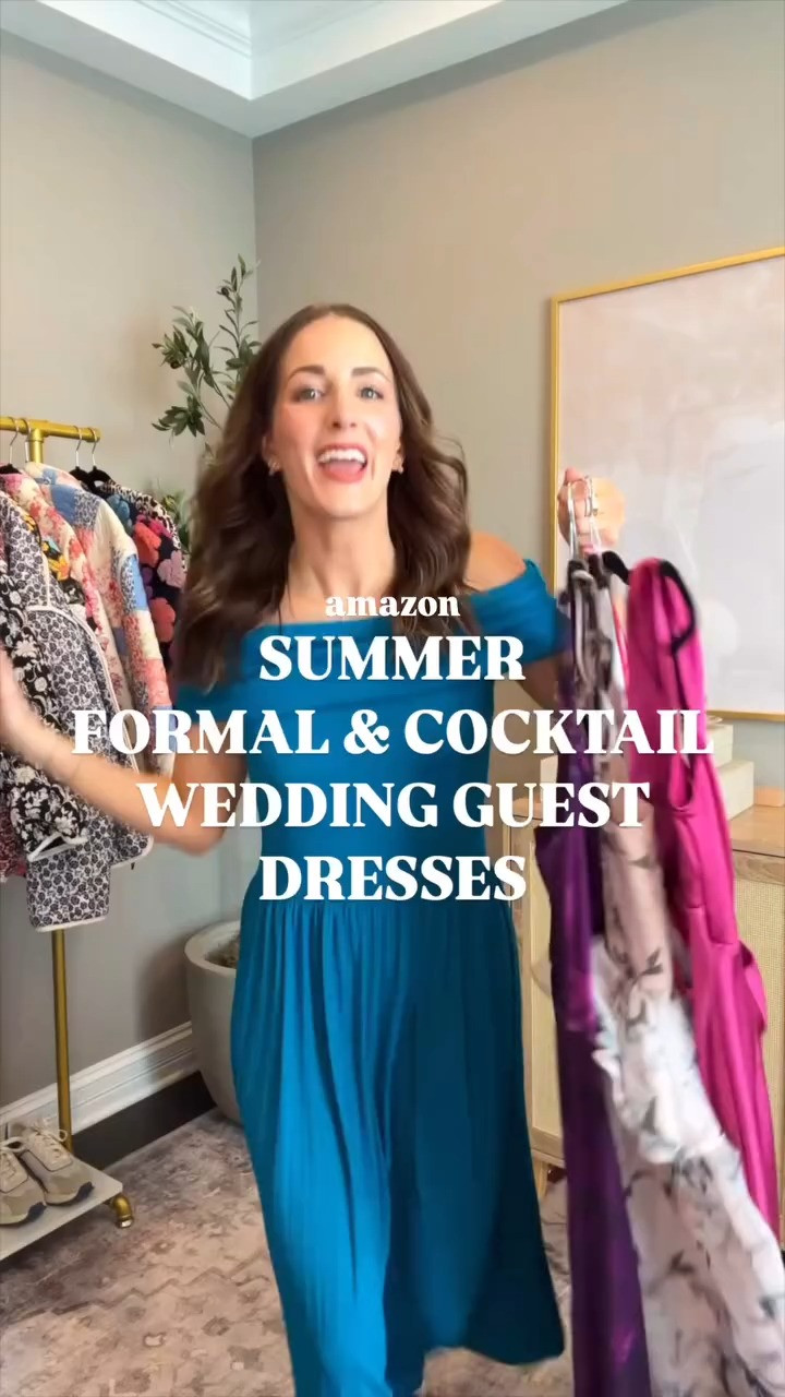 Summer formal & cocktail dresses for wedding guest outfits  

 #LTKFindsUnder100 #LTKWedding