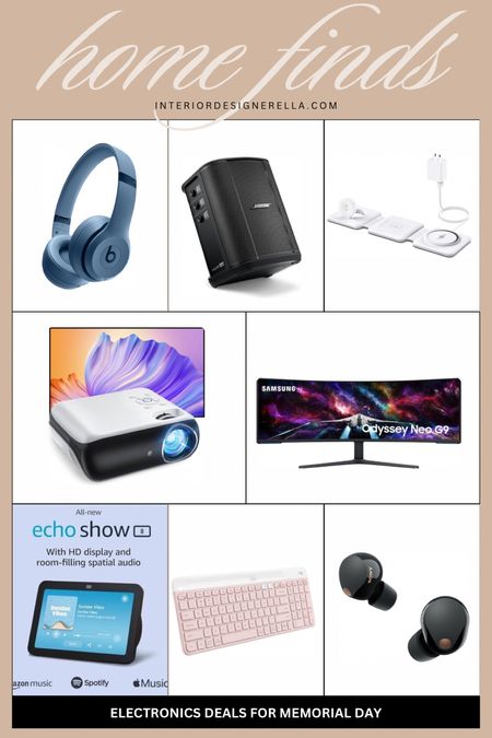 Shop these new Memorial Day deals on electronics from Amazon! Scroll down to shop! Xo! 

#LTKSaleAlert #LTKHome #LTKGiftGuide