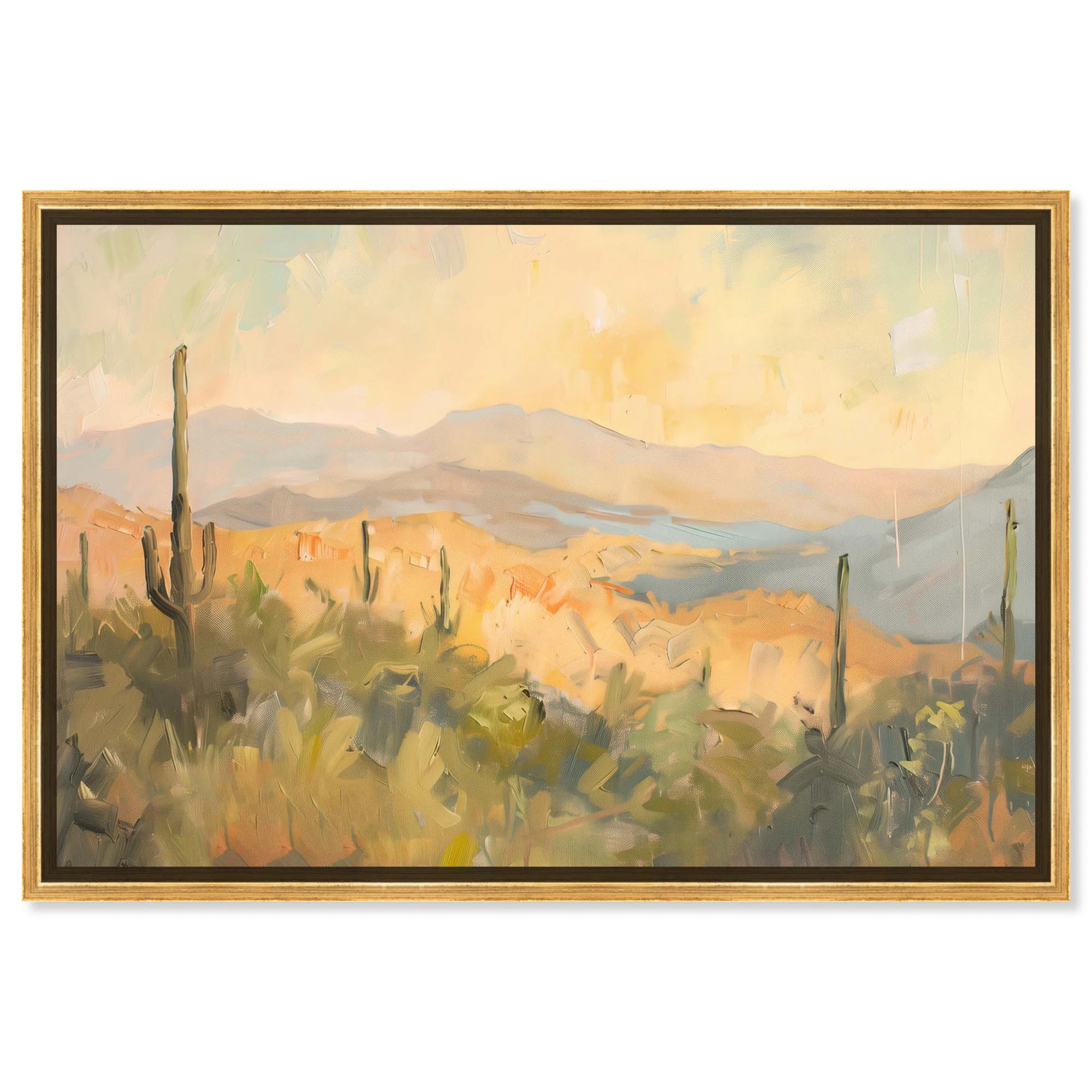 Art Remedy Arizona Fields Canvas Classic Landscape Art by Art Remedy & Reviews | Wayfair | Wayfair North America