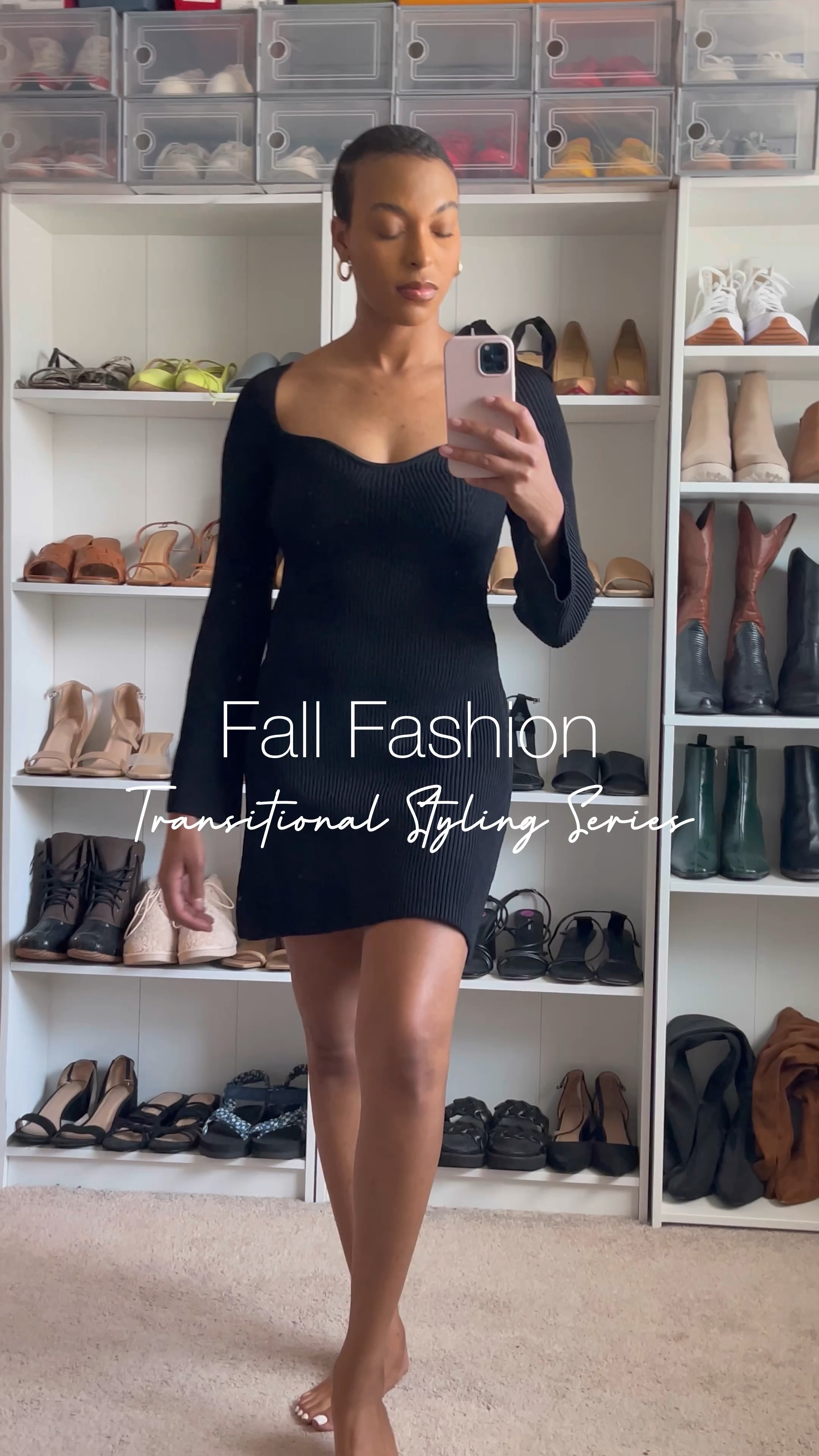 Fall Fashion Transitional Styling Series

Use my code: NICKIENICOLE via The Cambridge Satchel Co., to save 15% off 
Customization of the bag can be added for $10! 

Boots styles are from JustFab but older item. Linked very similar styles. 

Ribbed knit dress 
Black tall boots 
Black rectangle chunky sunglasses 
The Mini Poppy Crossbody 

Sizing details:
Dress - Small
Boots - 9 
Crossbody - Small (Color; Smoulder Matte) 

#LTKunder50 #LTKstyletip #LTKfit