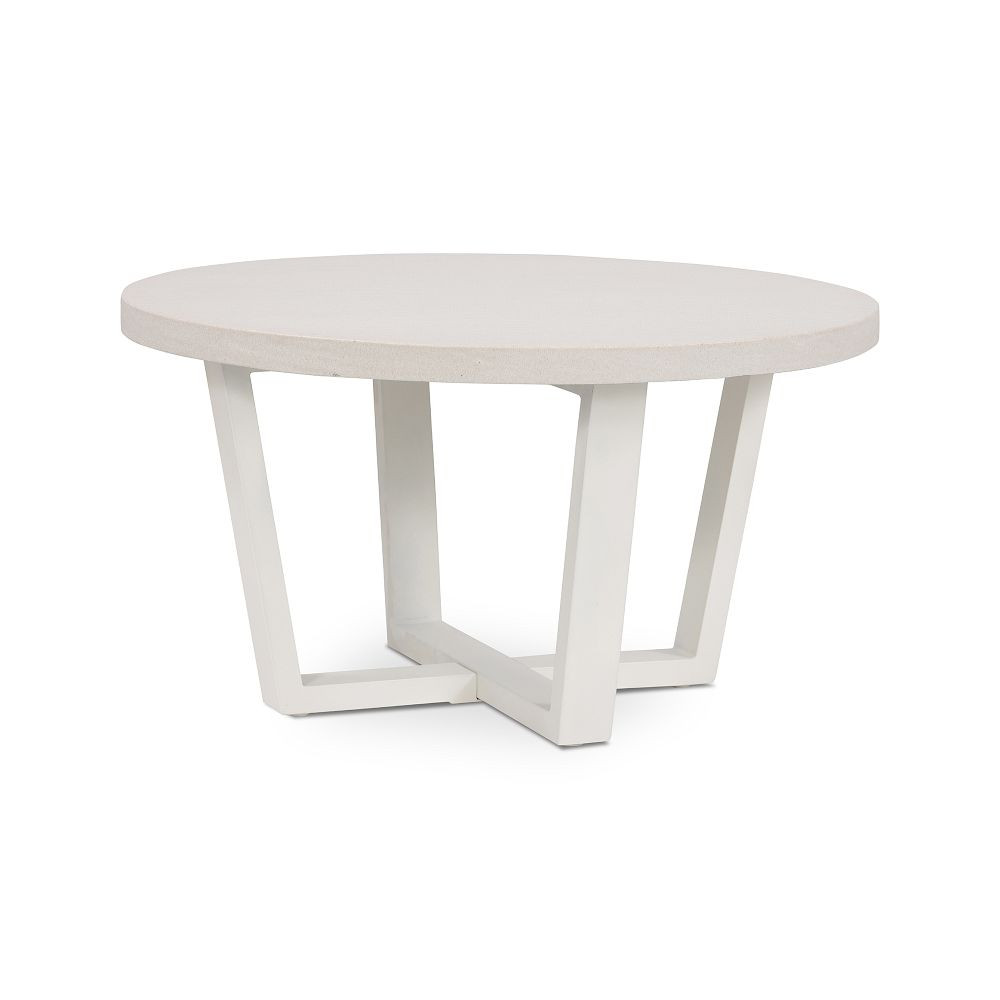 Malfa Outdoor Round Coffee Table (31.5") | West Elm (US)