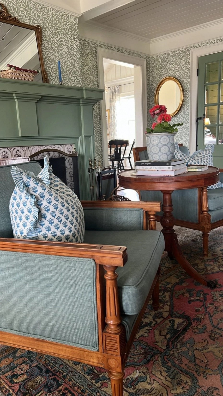 Blue for spring and summer! So cheery 🩵 

#LTKSeasonal #LTKHome #LTKOver40