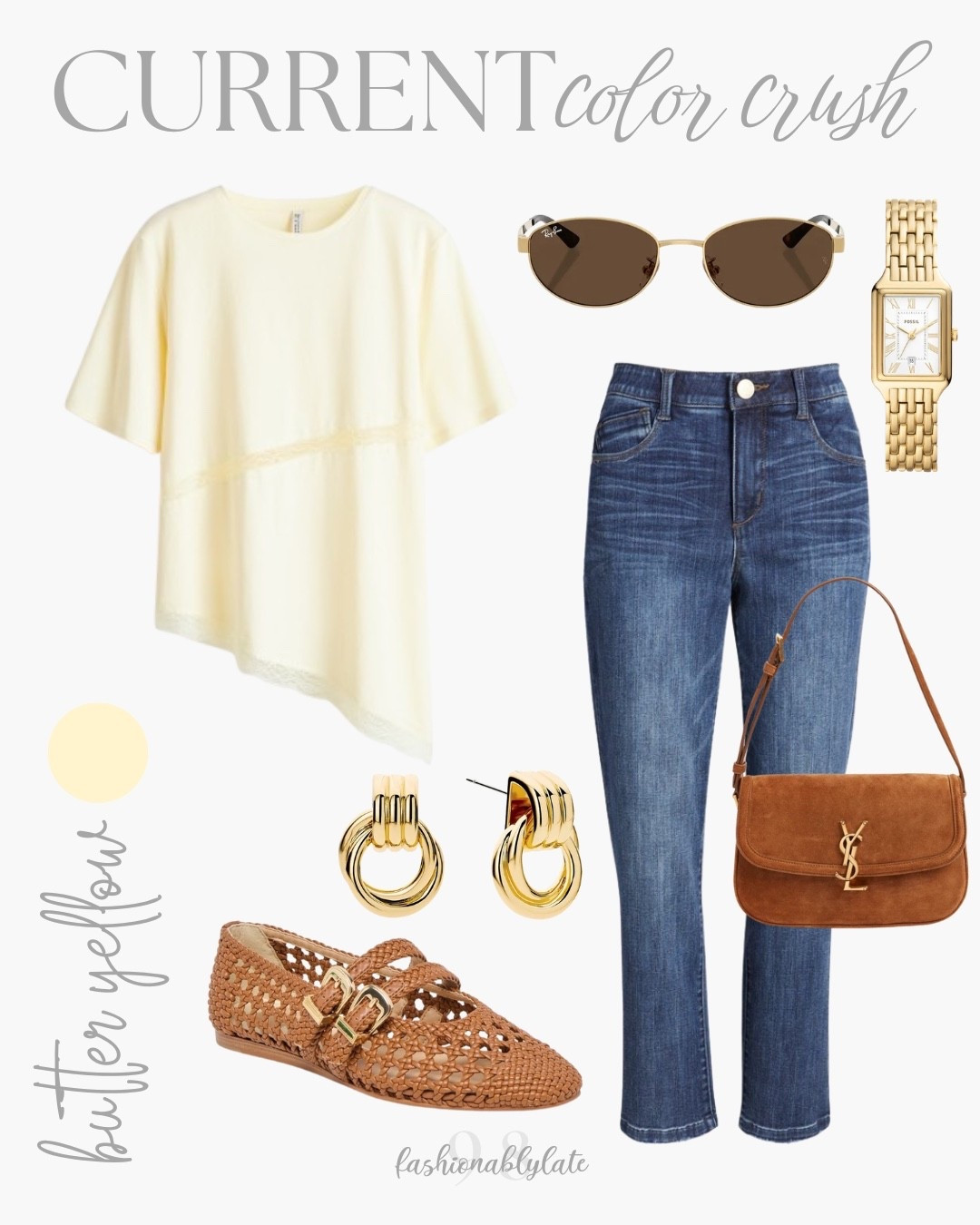 butter yellow outfit ideas | butter yellow outfit inspo | casual outfits

#LTKSeasonal #LTKootd