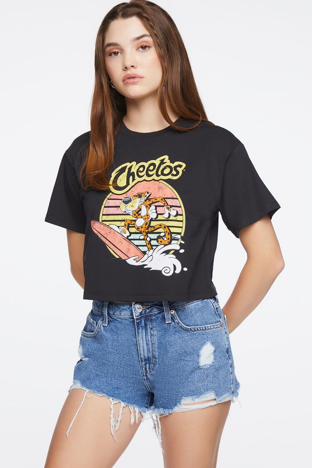 Retro High-Rise Denim Shorts | Forever 21 (US)