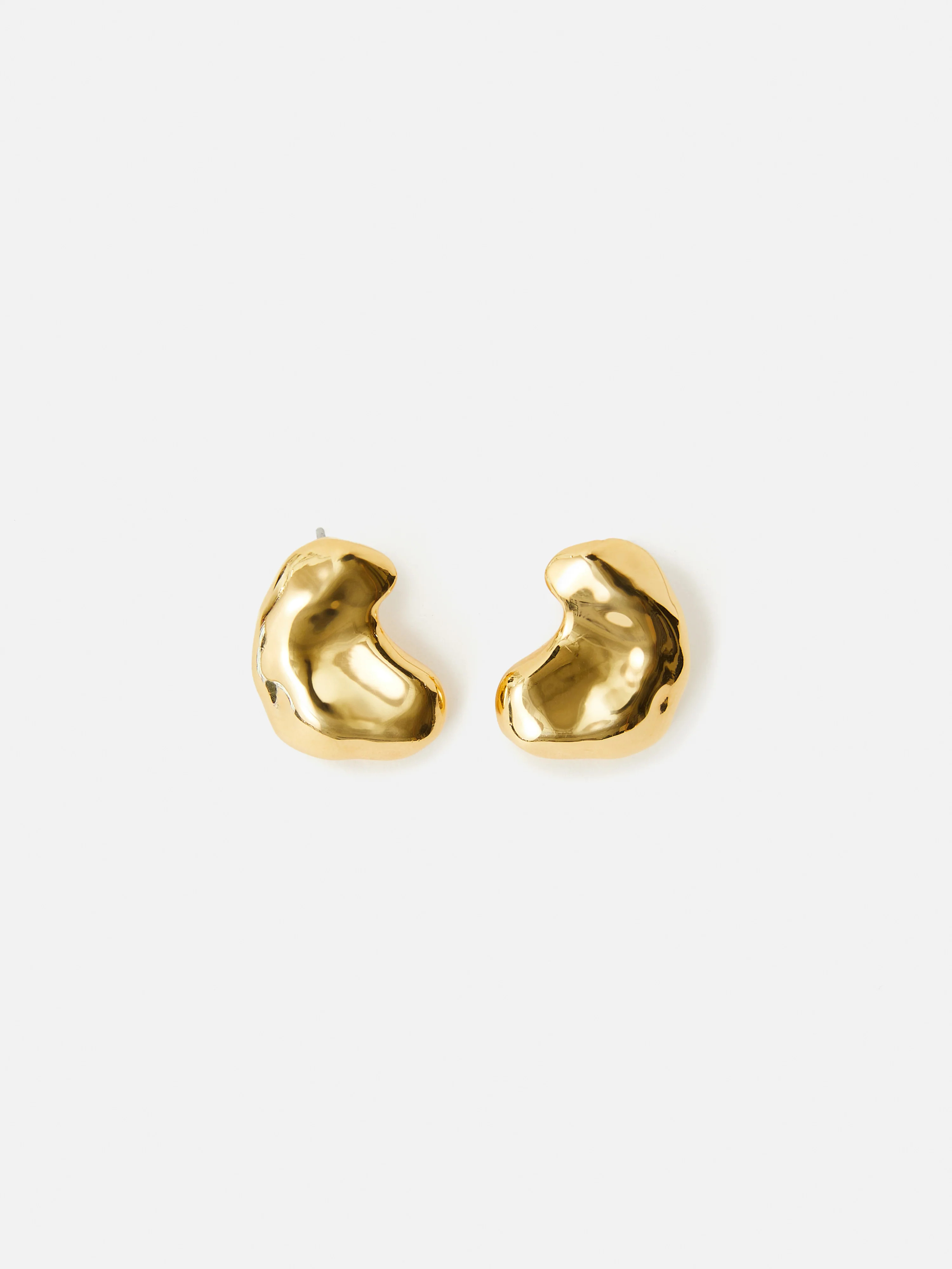 Molten Stud Earring | Gold | Jigsaw (UK)