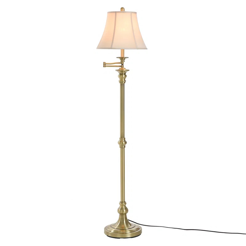Annarae 62'' Swing Arm Floor Lamp | Wayfair North America