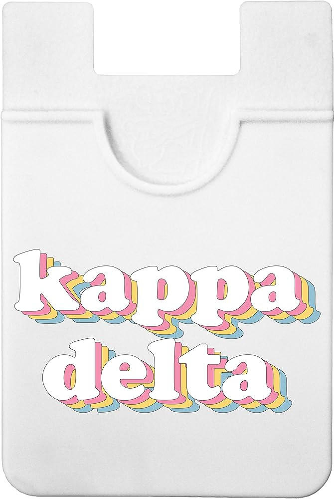 Sorority Shop Kappa Delta Koala Pouch - Retro Design Card Holder for Phone Case- Phone Wallet Sti... | Amazon (US)