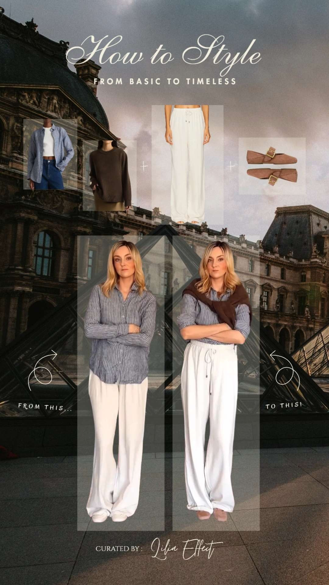 How to style — from basic to timeless 🤍 Elevate simple pieces with clean lines, soft layers, and classic details for an effortlessly polished look. ✨ 

 #LTKdayinmylife #LTKgrwm #LTKootd