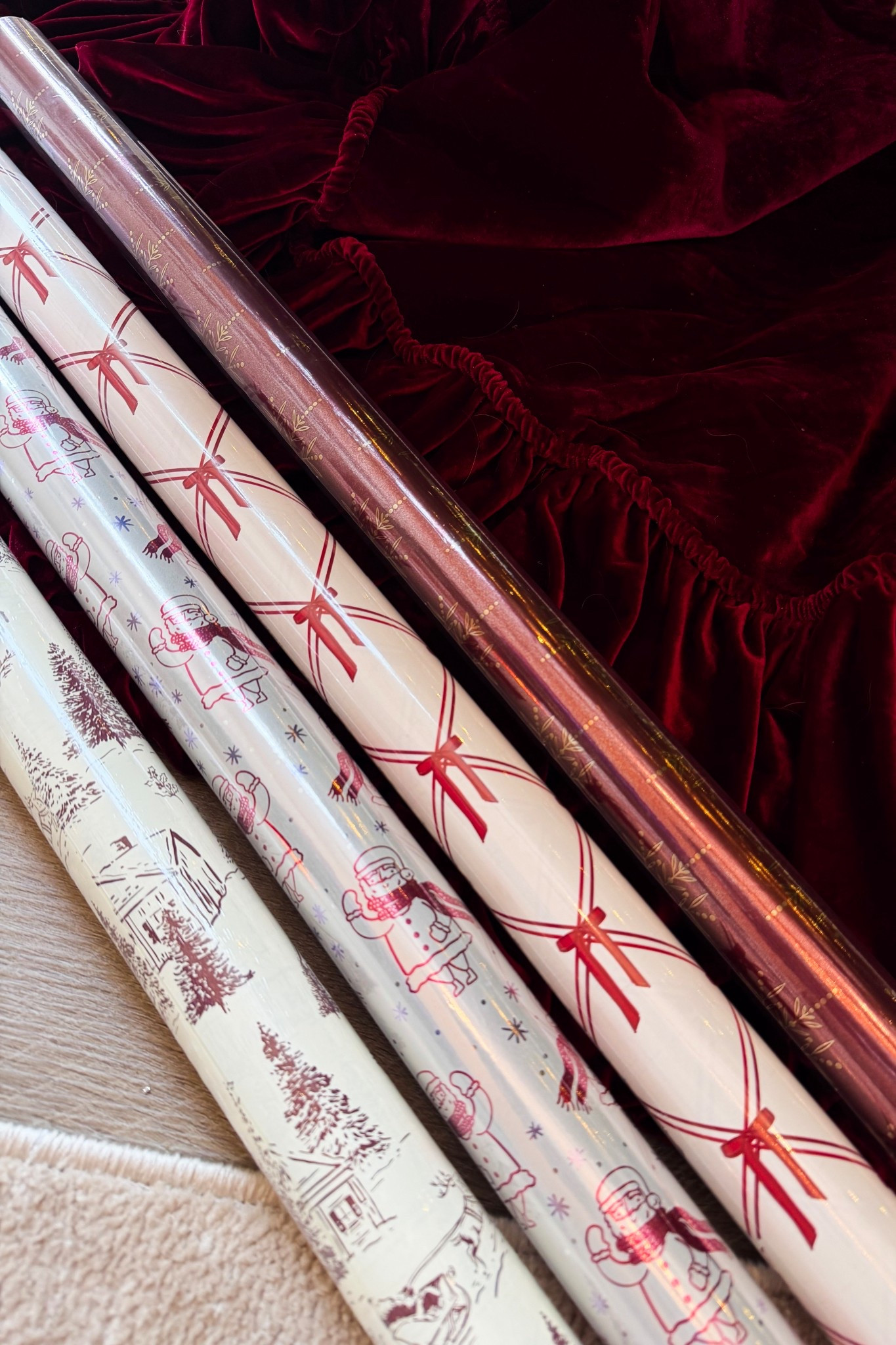 I found the prettiest wrapping paper at Target! Hurry - these won't last long!

Gift wrap, wrapping paper, holiday, Christmas, Christmas gifts, Christmas wrapping paper, bow wrapping paper, tree skirt, velvet tree skirt, gift wrapping ideas 

#LTKGiftGuide #LTKSeasonal #LTKHoliday