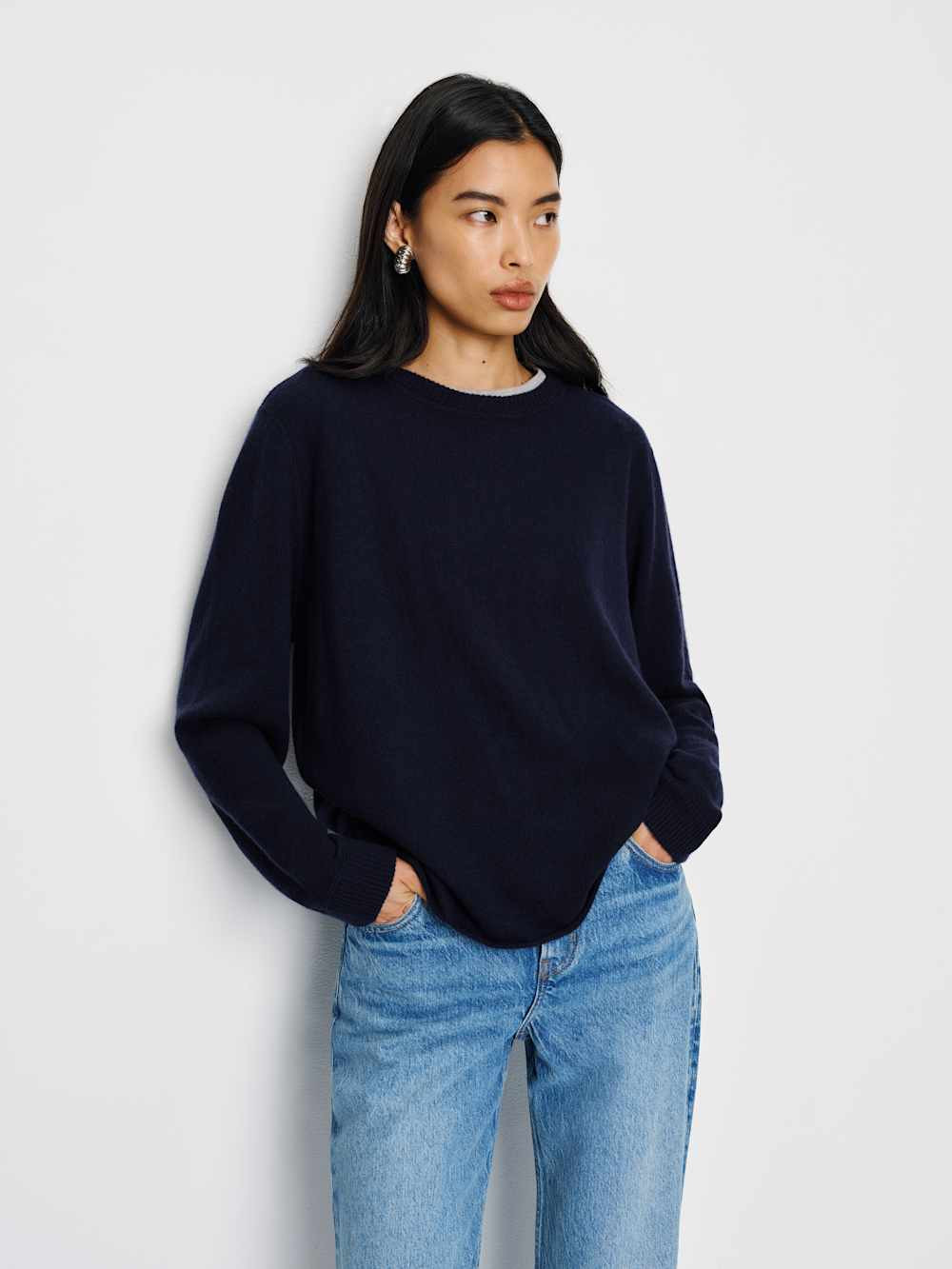Cashmere Boyfriend Sweater | Reformation (Global)