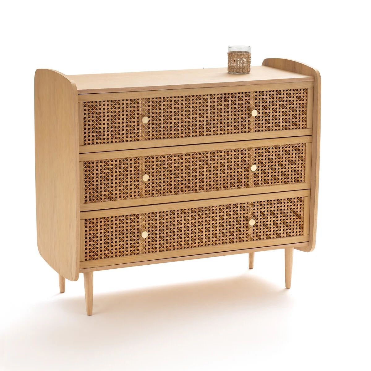 Tempa Chest of 2 Drawers in Rattan Cane | La Redoute (UK)