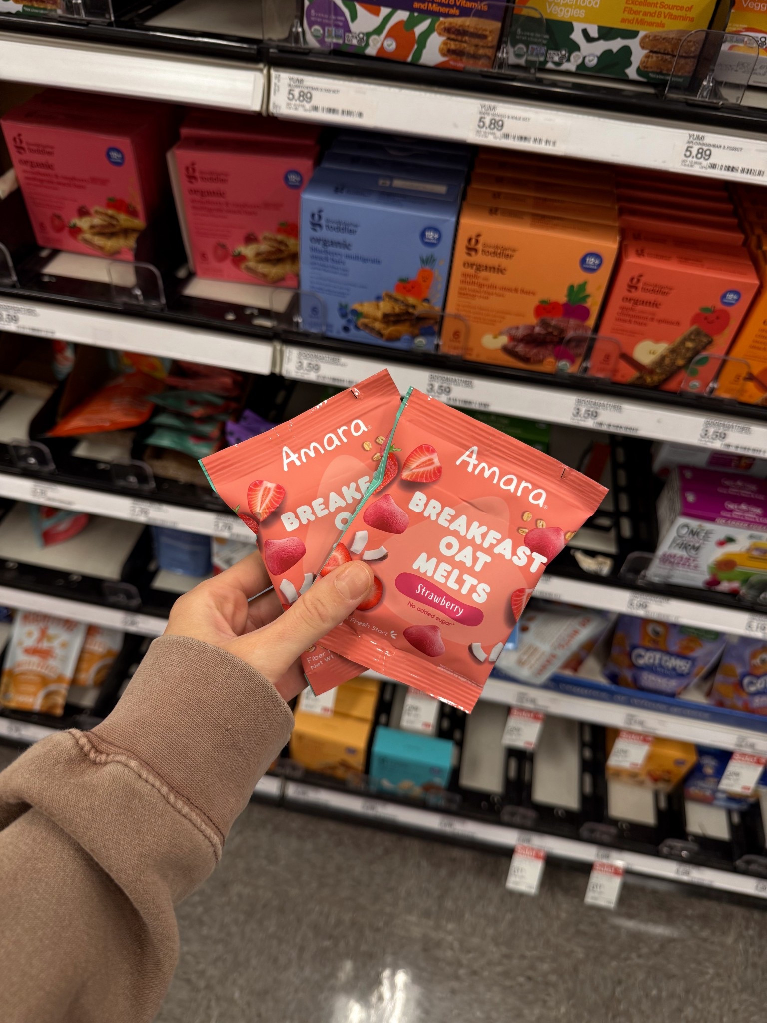 Target now has these in small individual packs! The best snack for a baby and toddler!