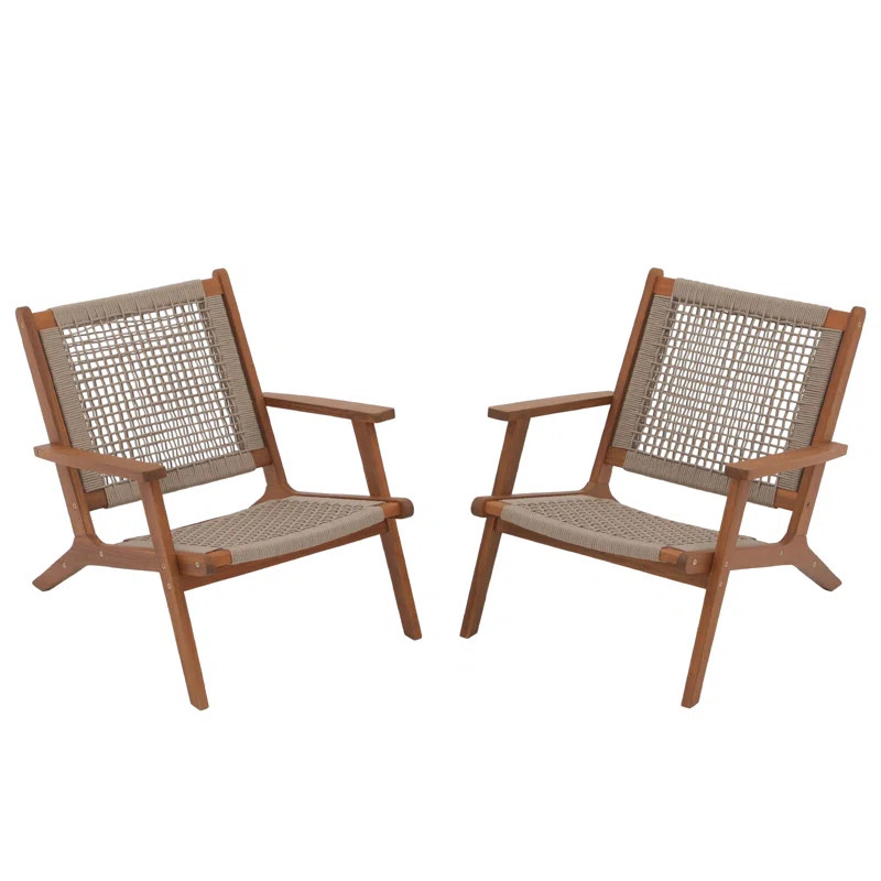 Kaetlin Acacia Outdoor Lounge Chair | Wayfair North America