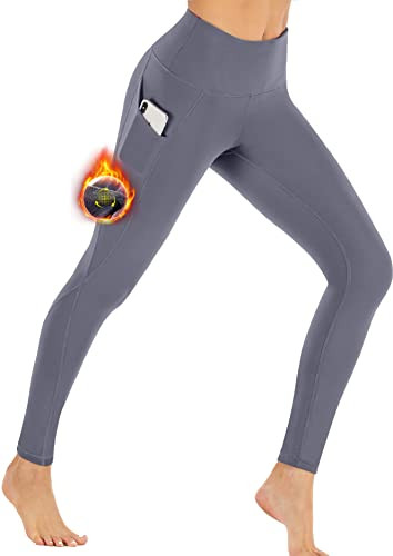 Ewedoos Fleece Lined Leggings Women Thermal Leggings for Women with Pockets High Waisted Winter W... | Amazon (US)