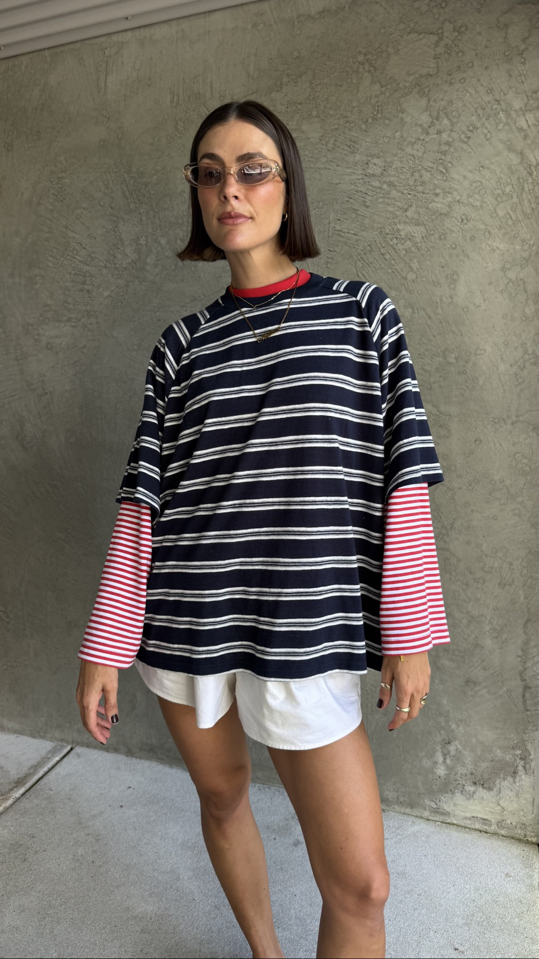 Layer your long and short sleeve oversized tees to create a new look 

Sizes
Short sleeve 10 
Long sleeve S
Jeans 8

#LTKaustralia #LTKspring #LTKstyletip