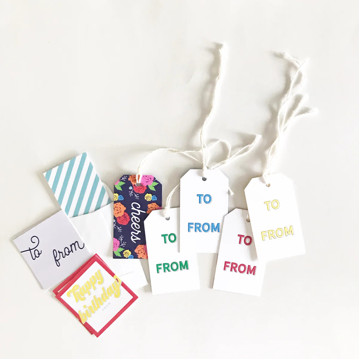 Gift Tag + Sticker Bundle (10 total!) | Spice Paper Designs