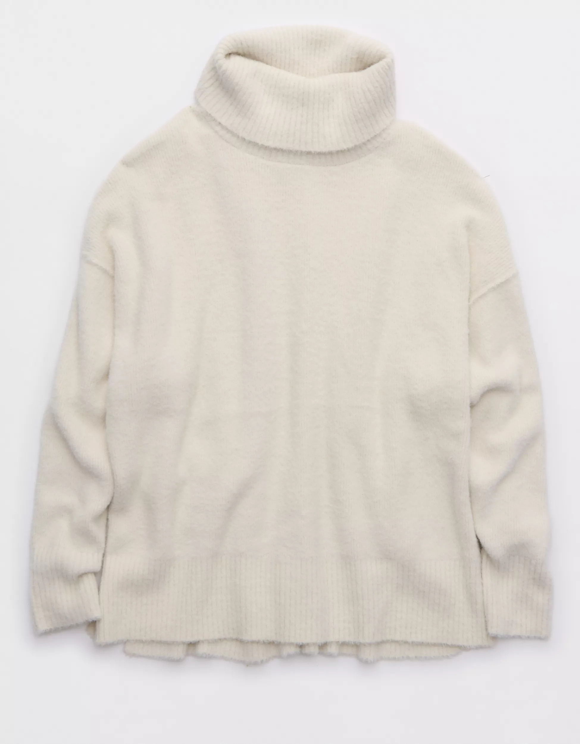 Aerie Buttercream Turtleneck Sweater | Aerie