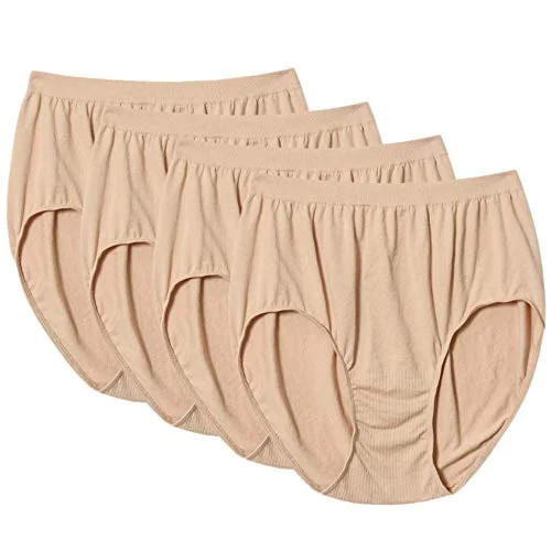 Multi Pack Bali Microfiber Solid Brief Panties | Walmart (US)