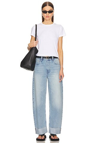Baby Tee in White | Revolve Clothing (Global)
