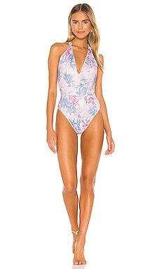 LoveShackFancy Abelia Swimsuit in Wild Lily from Revolve.com | Revolve Clothing (Global)