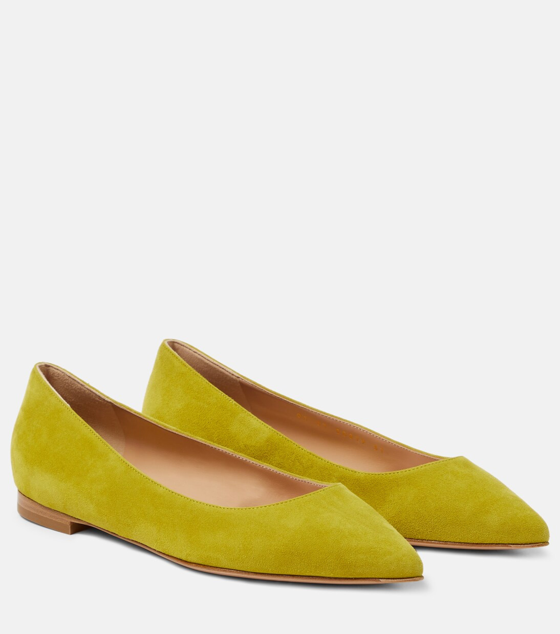 Gianvito suede ballet flats | Mytheresa (INTL)