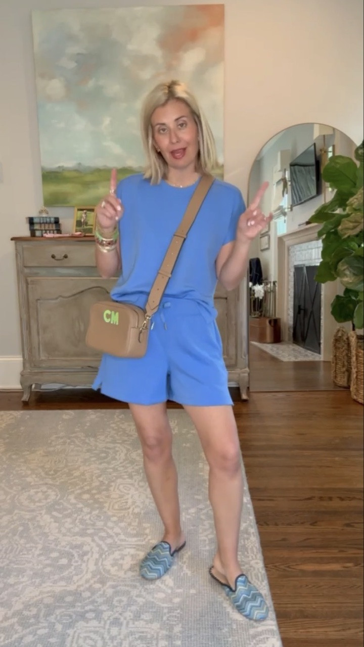 Perfect Spanx Air Essentials set for the win!! Love this monochromatic look with a fun shoe & accessories.  Top - xs Shorts - small Shoes - 8 *Use code Catherine20 at A+B

#LTKSeasonal #LTKootd #LTKOver40