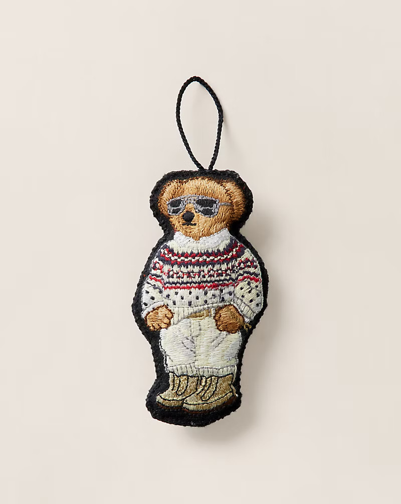 Fair Isle Polo Bear Ornament | Ralph Lauren (UK)