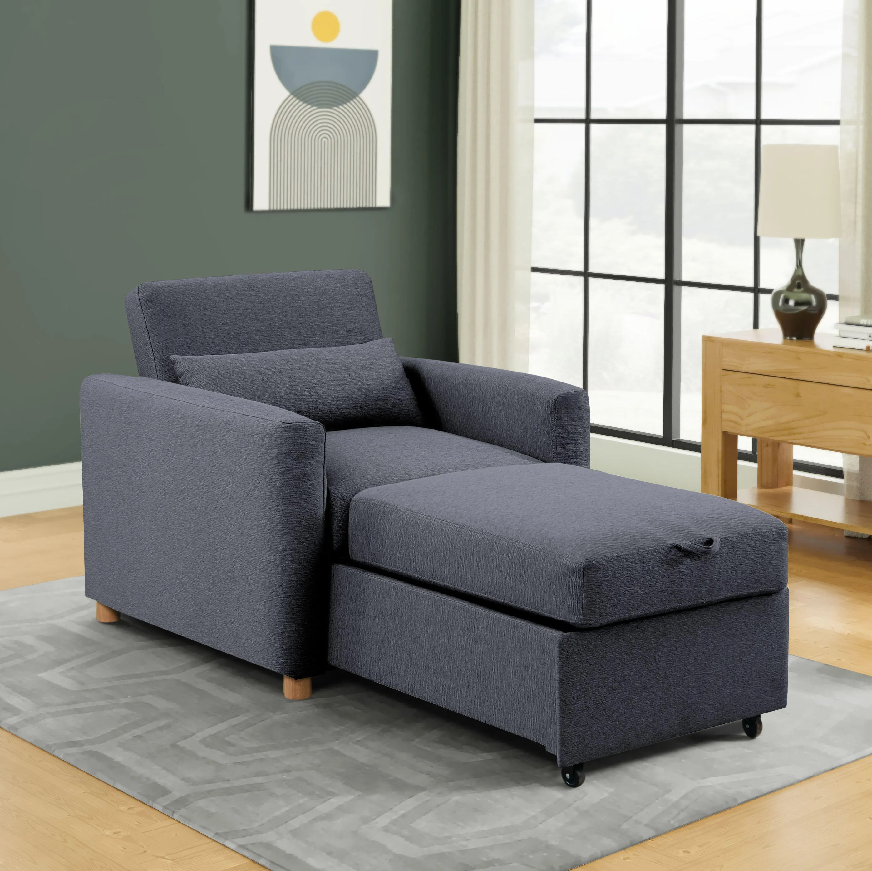 Serta Connor Single Sleeper Chair | Ashley