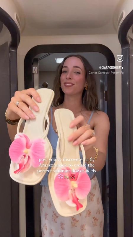 £5 Amazon hack for the perfect summery flower heels / clip on flowers for heels 🌺👡🌸

#LTKshoes #LTKstyletip #LTKsummer