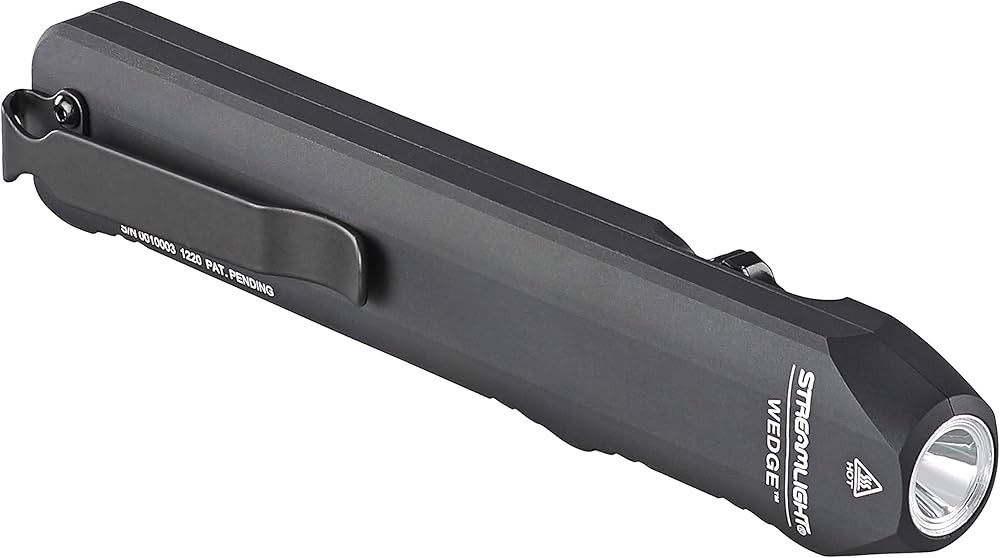 Streamlight 88810 Wedge 300-Lumen Slim Everyday Carry Flashlight, Includes USB-C Cord, Lanyard, B... | Amazon (US)