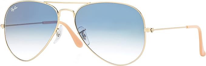 Ray-Ban RB3025 Metal Aviator Sunglasses + Vision Group Accessories Bundle | Amazon (US)