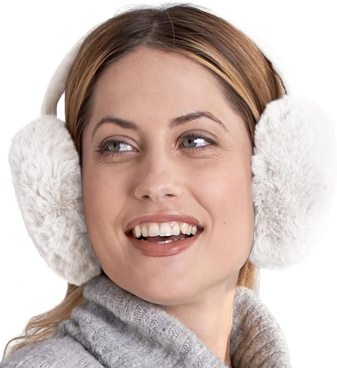 Brook + Bay Fleece Ear Muffs - Cozy & Foldable Earmuffs - Winter Ear Warmers for Women - Soft & W... | Amazon (US)