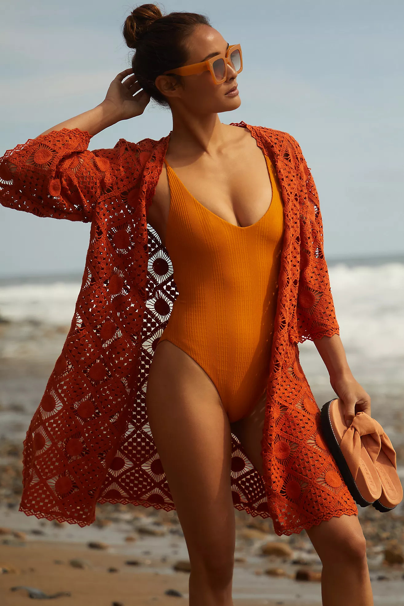 By Anthropologie Fauxchet Robe | Anthropologie (US)