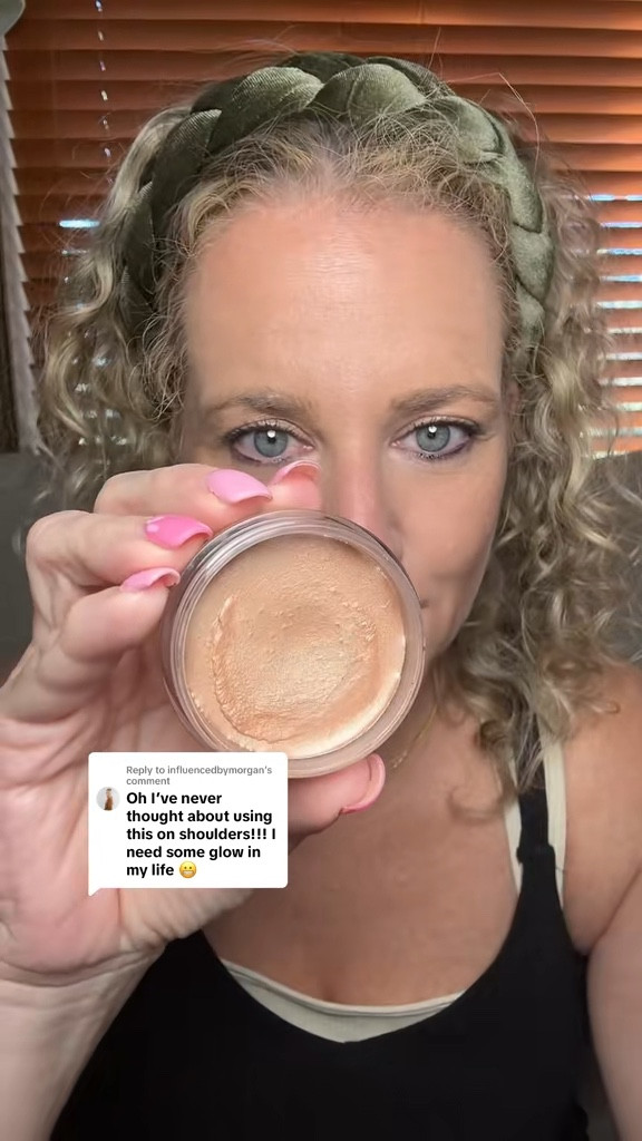 lGlow Boost is your sun kissed, glowy look-anytime, anywhere.
Effortless tan + glow combo. #SunKissedGlow #CleanGirlMakeup #NaturalGlam
#GlowUp #RadiantSkin #BeautyTok
#MakeupThatGlows #weddingseasonglow #pinklilybeauty #glowboost #taninajar #cocktailhourglowboost 

#LTKStyleTip #LTKBeauty