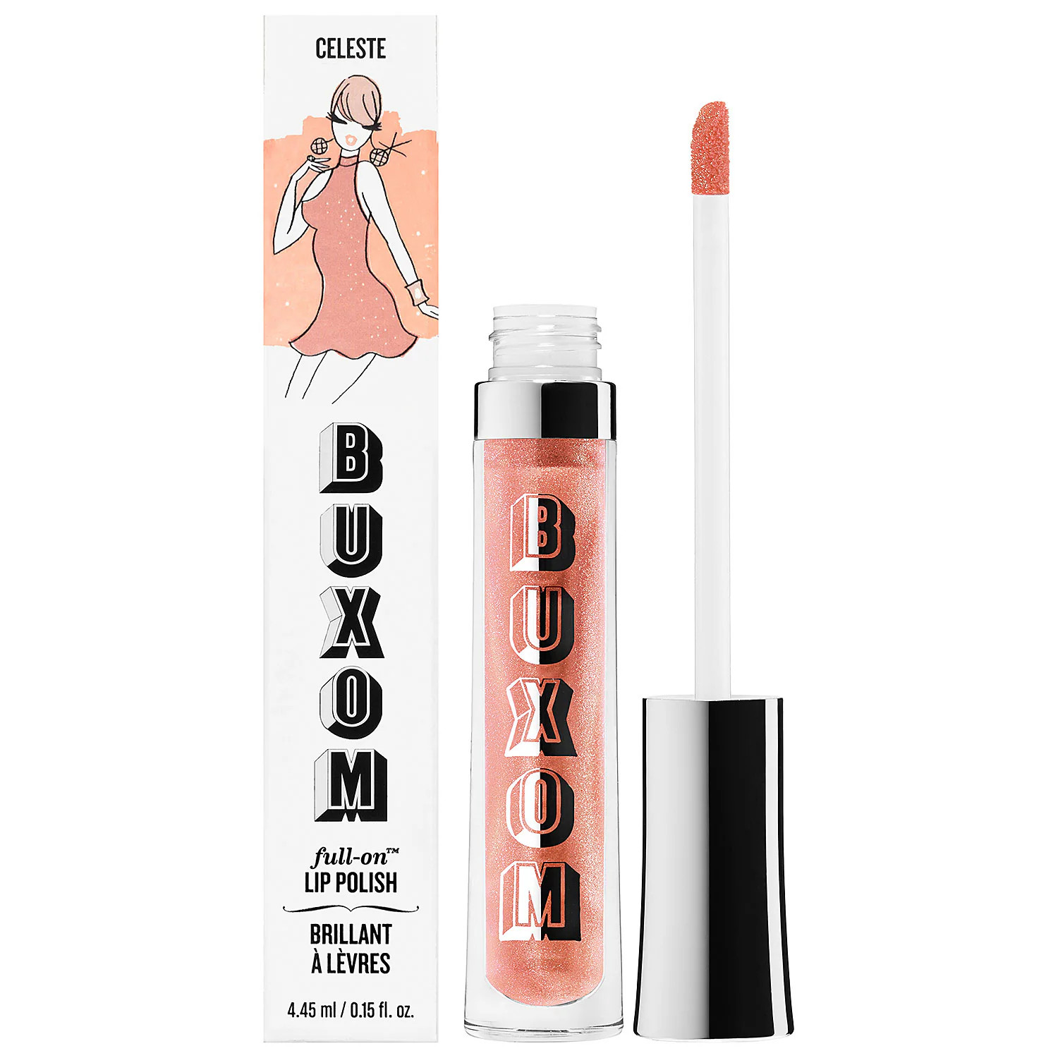 Buxom Full-On & trade;™ Plumping Lip Polish Gloss Celeste 0.15 oz/ 4.44 mL | Sephora (US)
