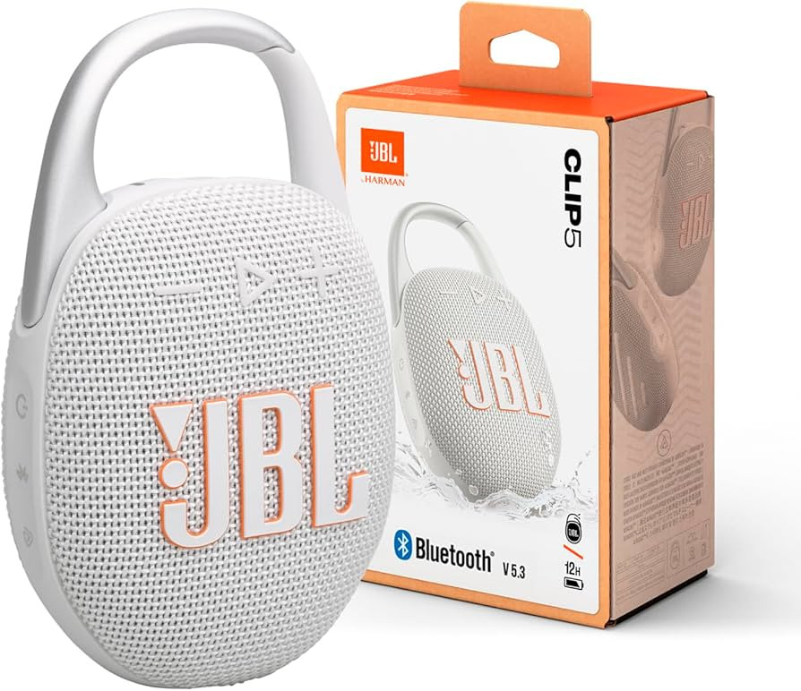 JBL Clip 5 - Ultra-Portable, Waterproof & Dustproof Bluetooth Speaker, Big Pro Sound with Punchy ... | Amazon (US)