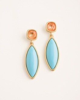 Multi-Stone Linear Earrings | Chico's