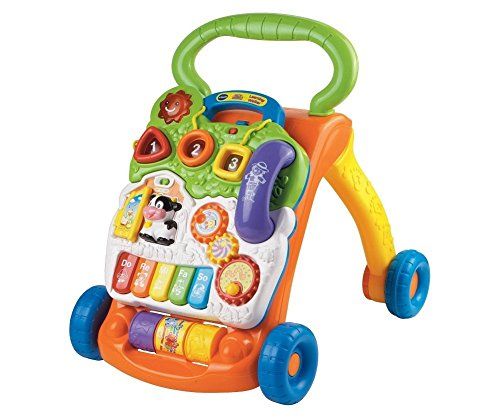 VTech Sit-to-Stand Learning Walker (Frustration Free Packaging) , Orange | Amazon (US)