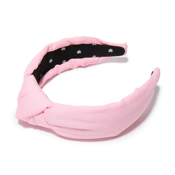 PARADISE PINK KNOTTED WOVEN HEADBAND | LELE SADOUGHI