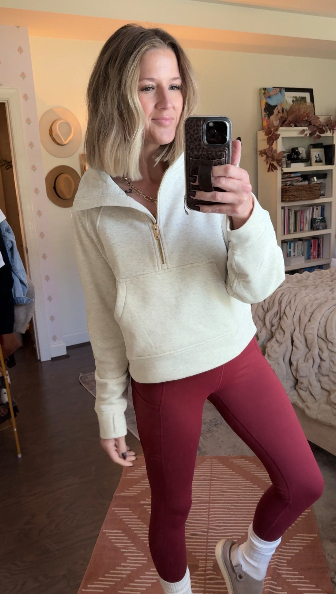 Today’s Cozy Fall Outfit 🍂

Activewear | Comfy set | Comfy pullover || quarter zip pullover | look for less | compression leggings

#LTKSeasonal #LTKU #LTKActive