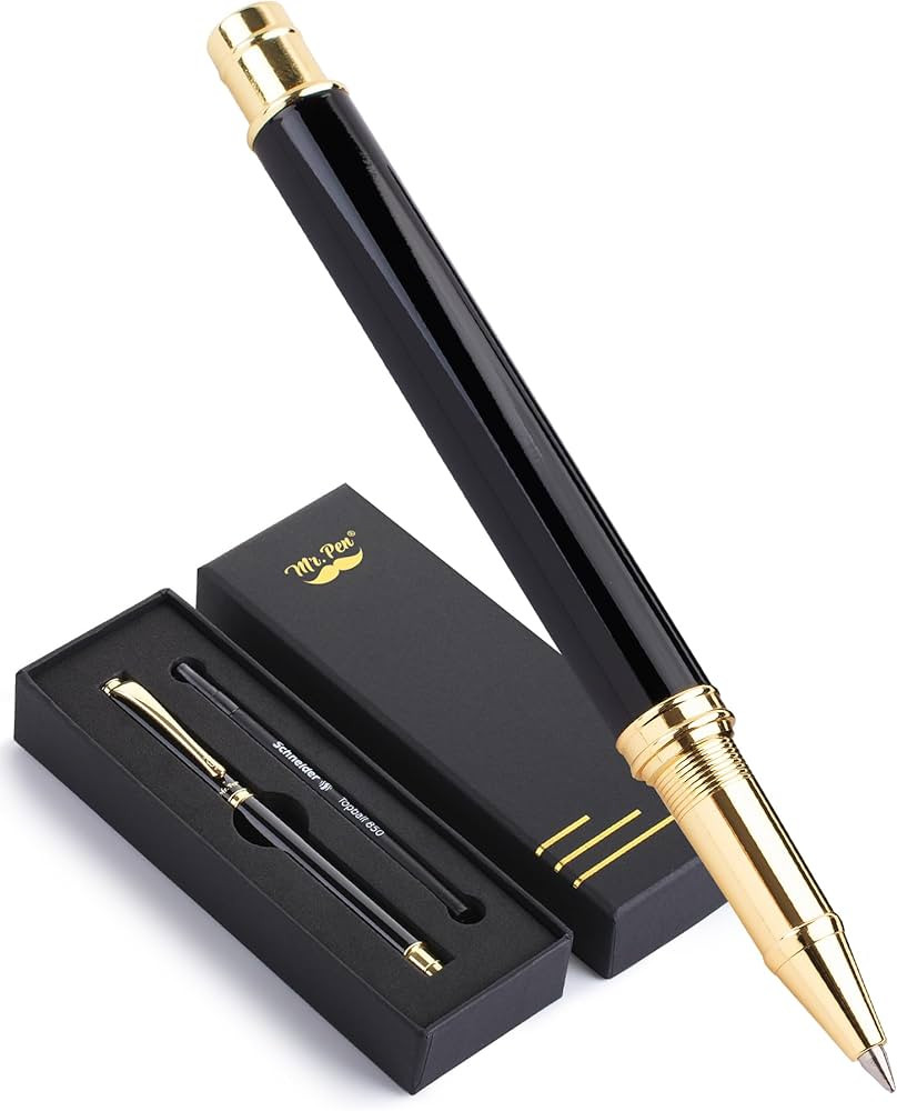 Mr. Pen- Luxury Pen, Black Barrel, Black Ink, Fancy Pen, Fancy Pens for Men and Women, Nice Pens ... | Amazon (US)
