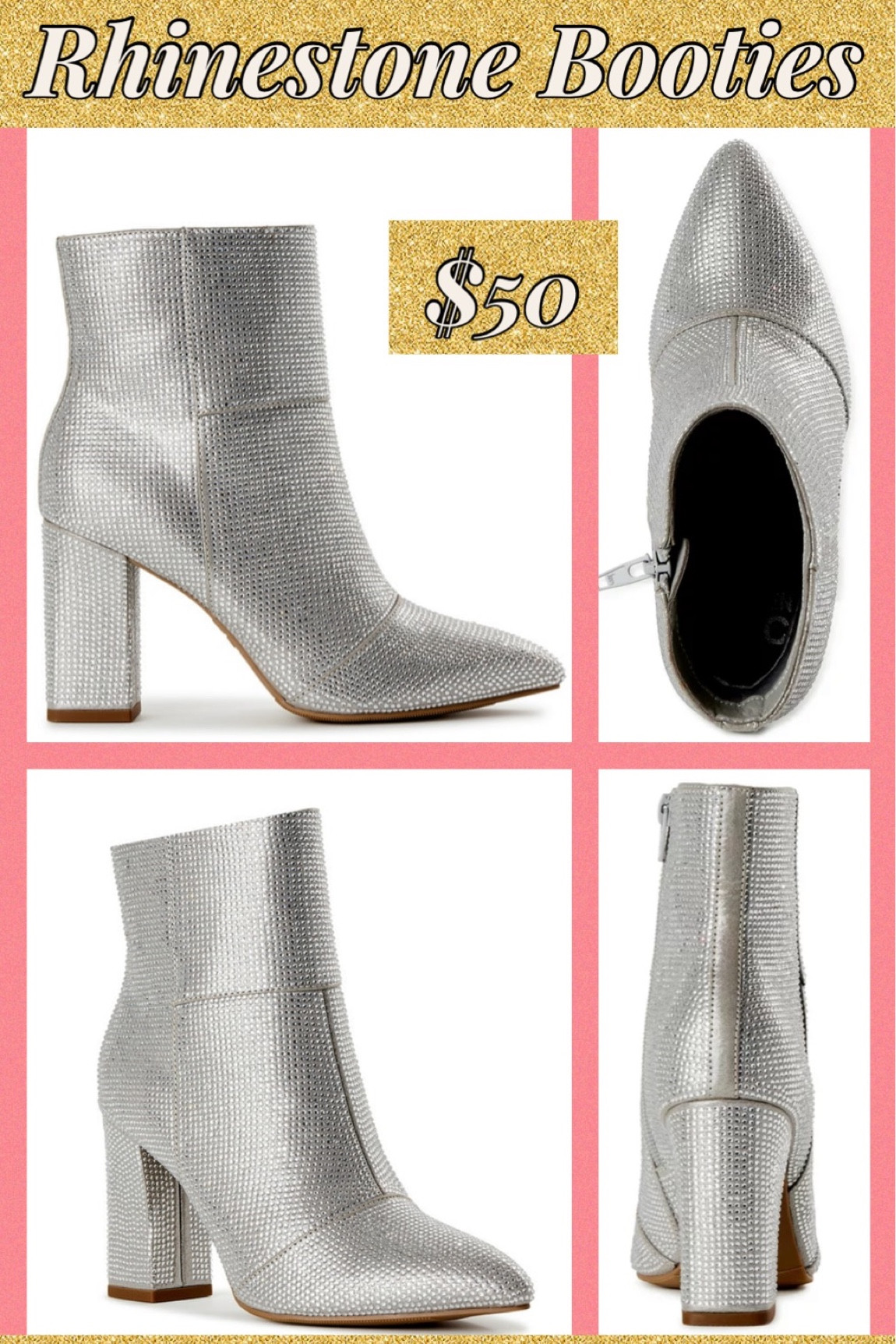 #walmartfashion Walmart fashion Walmart style Walmart outfit Walmart booties rhinestone booties silver rhinestone booties high heels silver booties rhinestone encrusted booties New Year’s Eve outfit New Year’s Eve shoes New Year’s Eve booties holiday booties holiday shoes silver disco ball booties rhinestone disco ball booties madden NYC rhinestone booties PoppieMichelle 

#LTKshoecrush #LTKfit #LTKunder50